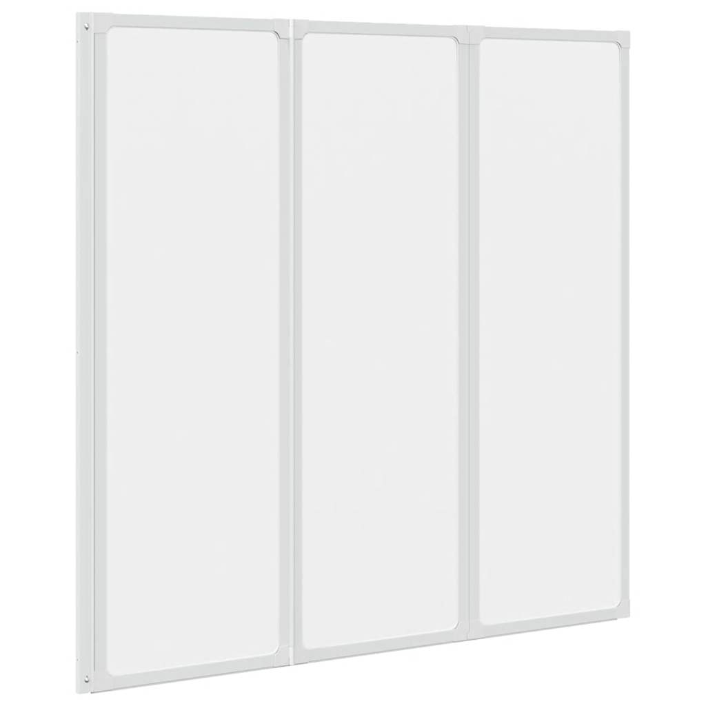 Brusevæg 117x120 cm 3 paneler foldbar