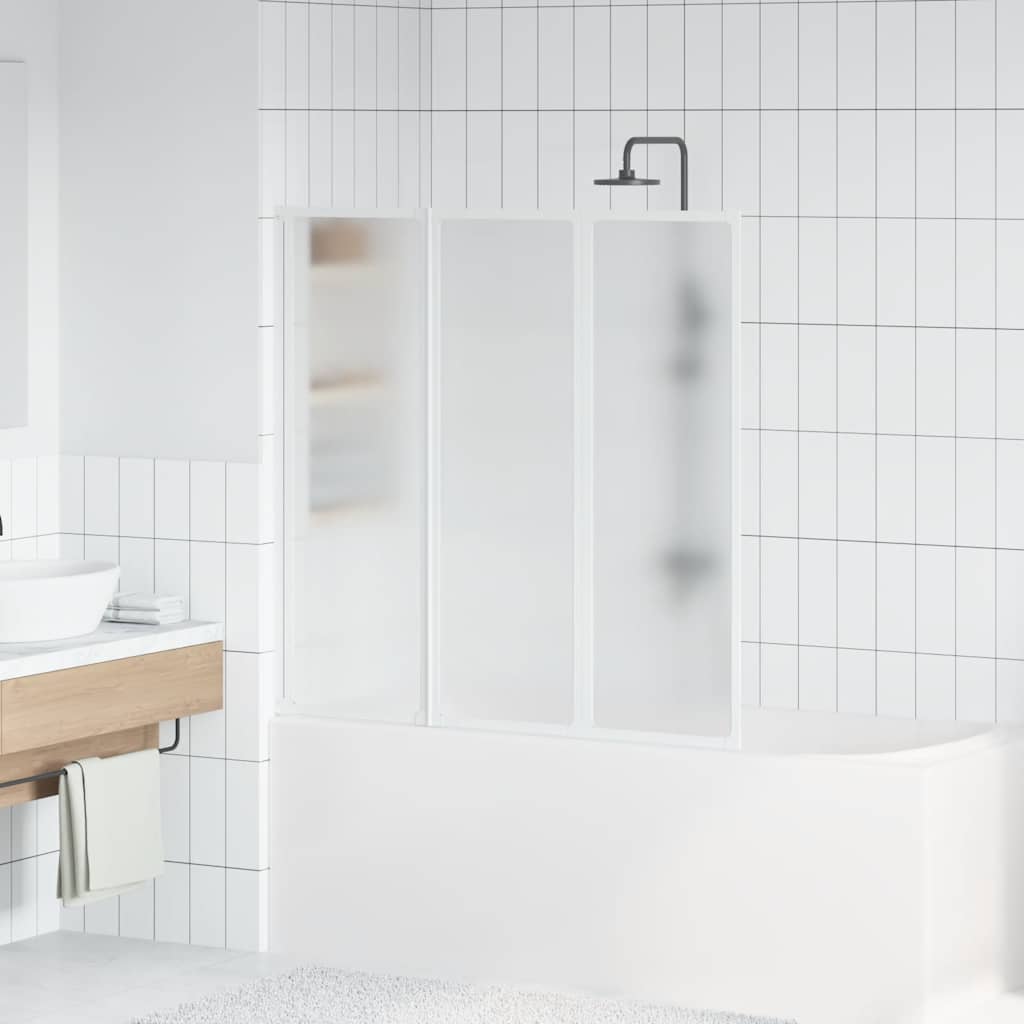 Brusevæg 117x120 cm 3 paneler foldbar