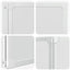 Brusevæg 117x120 cm 3 paneler foldbar