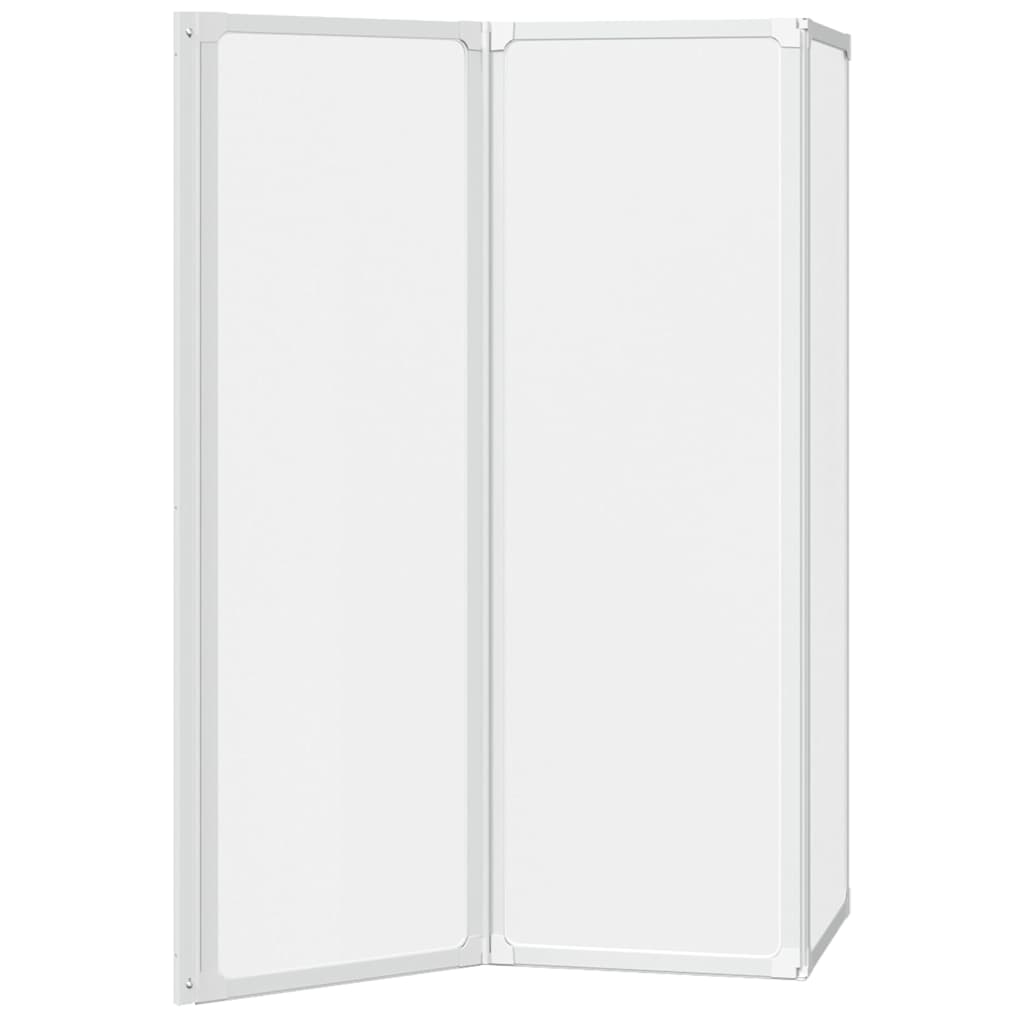 Brusevæg 117x120 cm 3 paneler foldbar