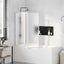 Brusevæg 117x120 cm 3 paneler foldbar