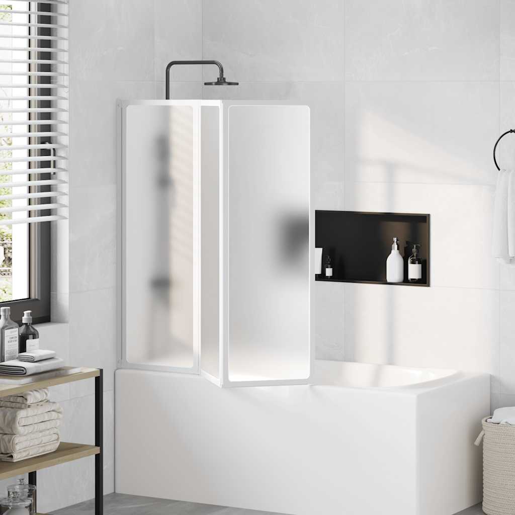 Brusevæg 117x120 cm 3 paneler foldbar