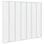 Bad Skærm 140 x 168 cm 7 Foldbare Paneler med håndklædeholder