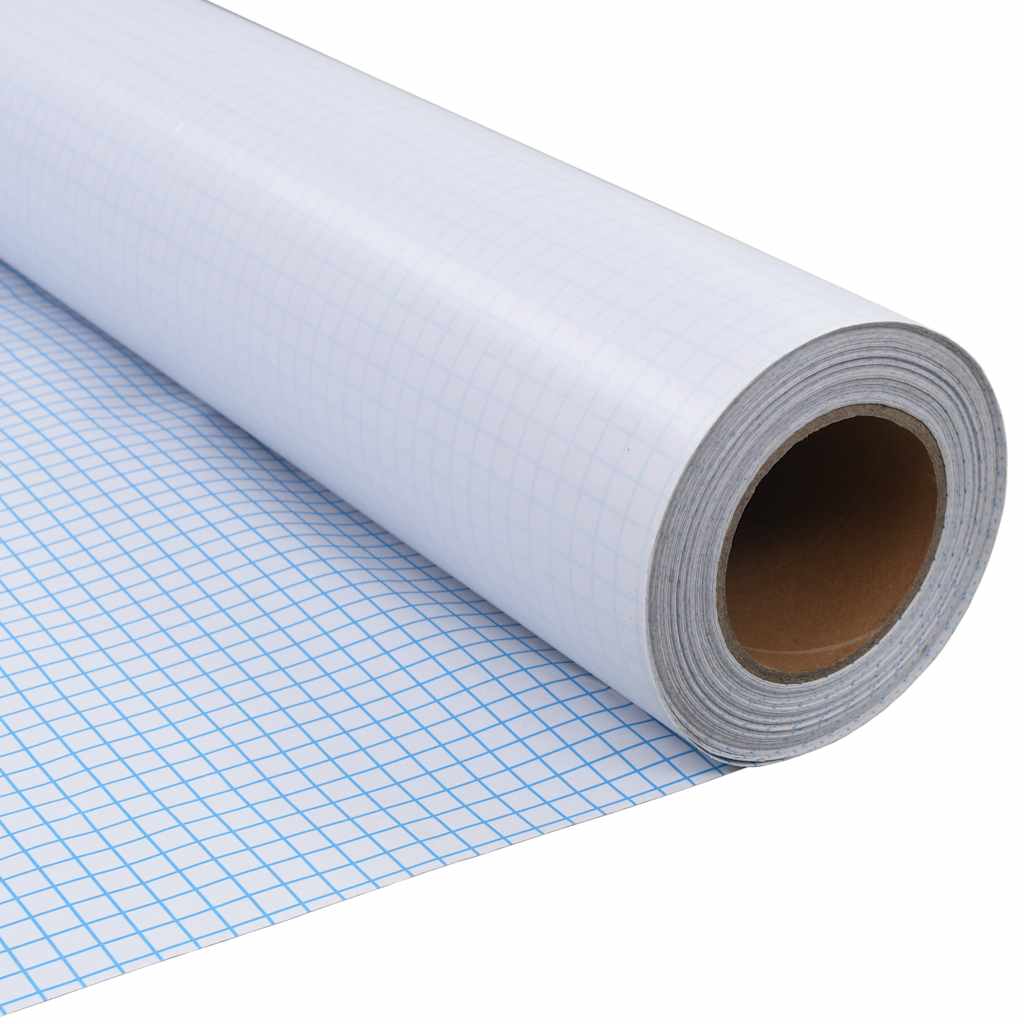 vinduesfolie 0,9x5 m PVC matteret grå