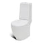 Toilet- og bidetsæt keramik hvid