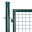 havegittergitter til dørhegn 300x75 cm