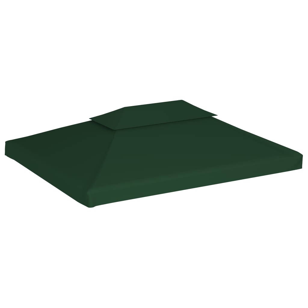 baldakin til havepavillon 3x4 m 310 g/m² grøn