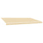 udskiftningsdug til markise 600x300 cm polyester cremefarvet
