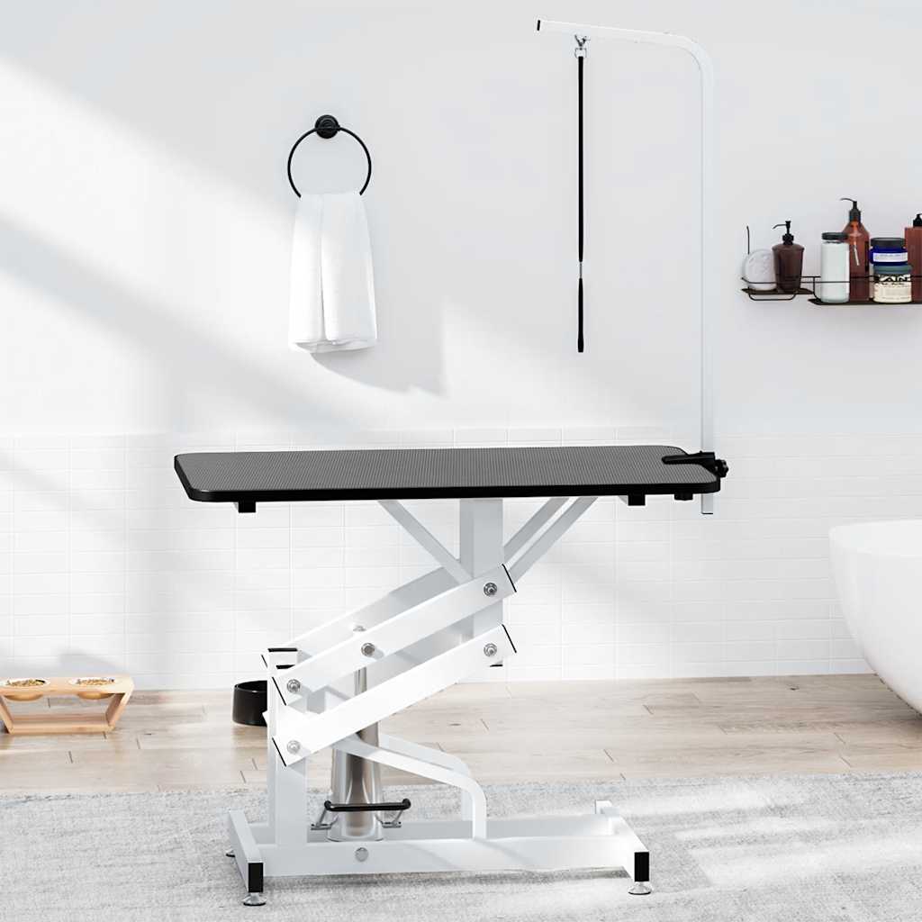 hydraulisk vaske-/trimmebord til kæledyr justérbart