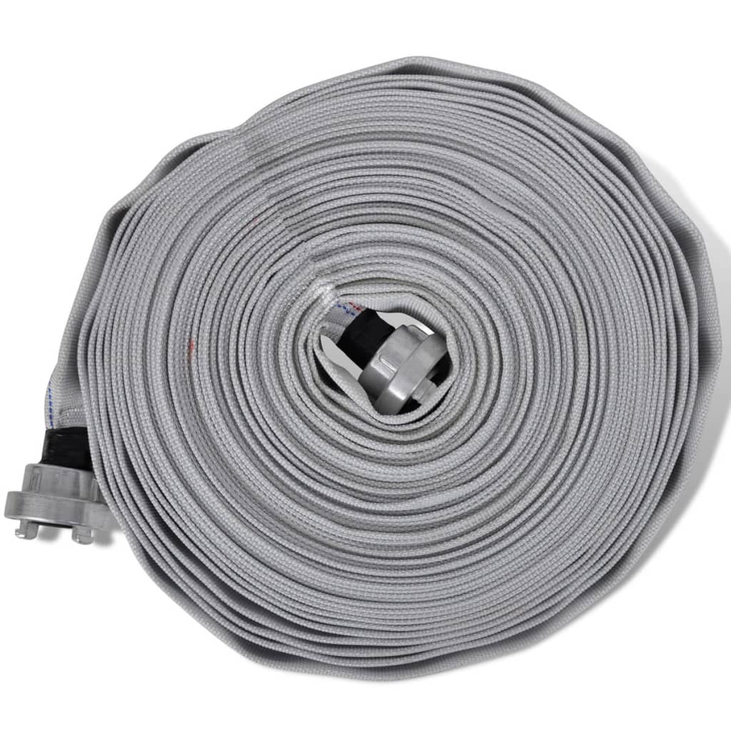 brandslange flad 30 m med D-Storz koblinger 1 tomme