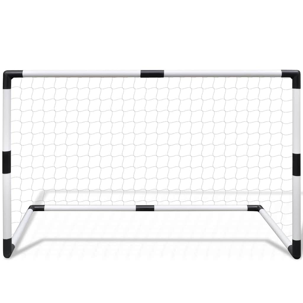 Mini-fodboldmål 2 stk. 91,5x48x61 cm til børn