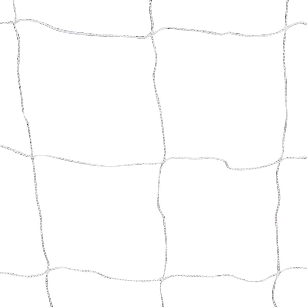 fodboldmål med net 240x90x150 cm stål