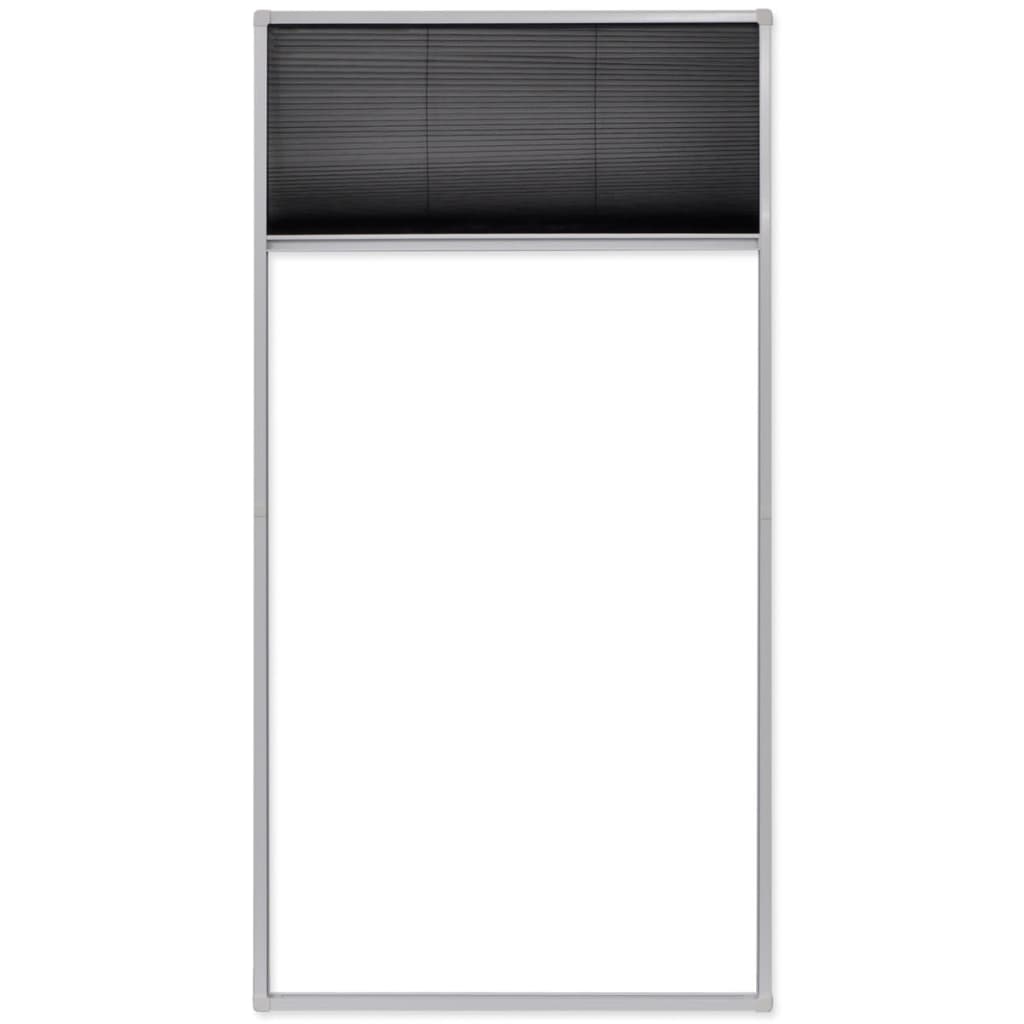 insektnet til vindue plissé 80x160 cm