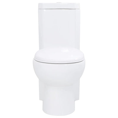 keramisk hjørnetoilet hvid