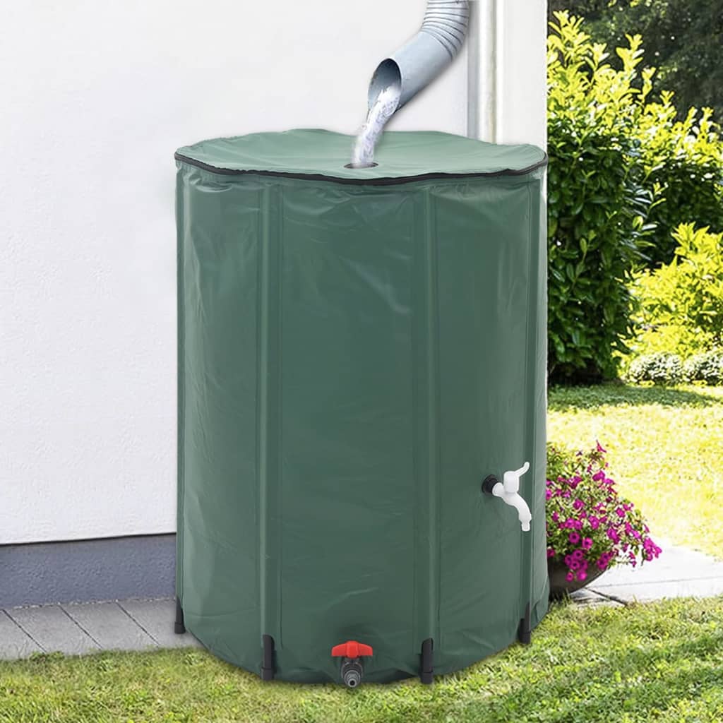 sammenklappelig regnvandsbeholder 500 L