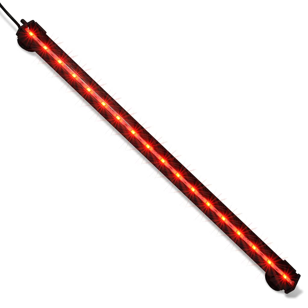 LED-akvarielampe med boblefunktion 48 cm RGB-farver