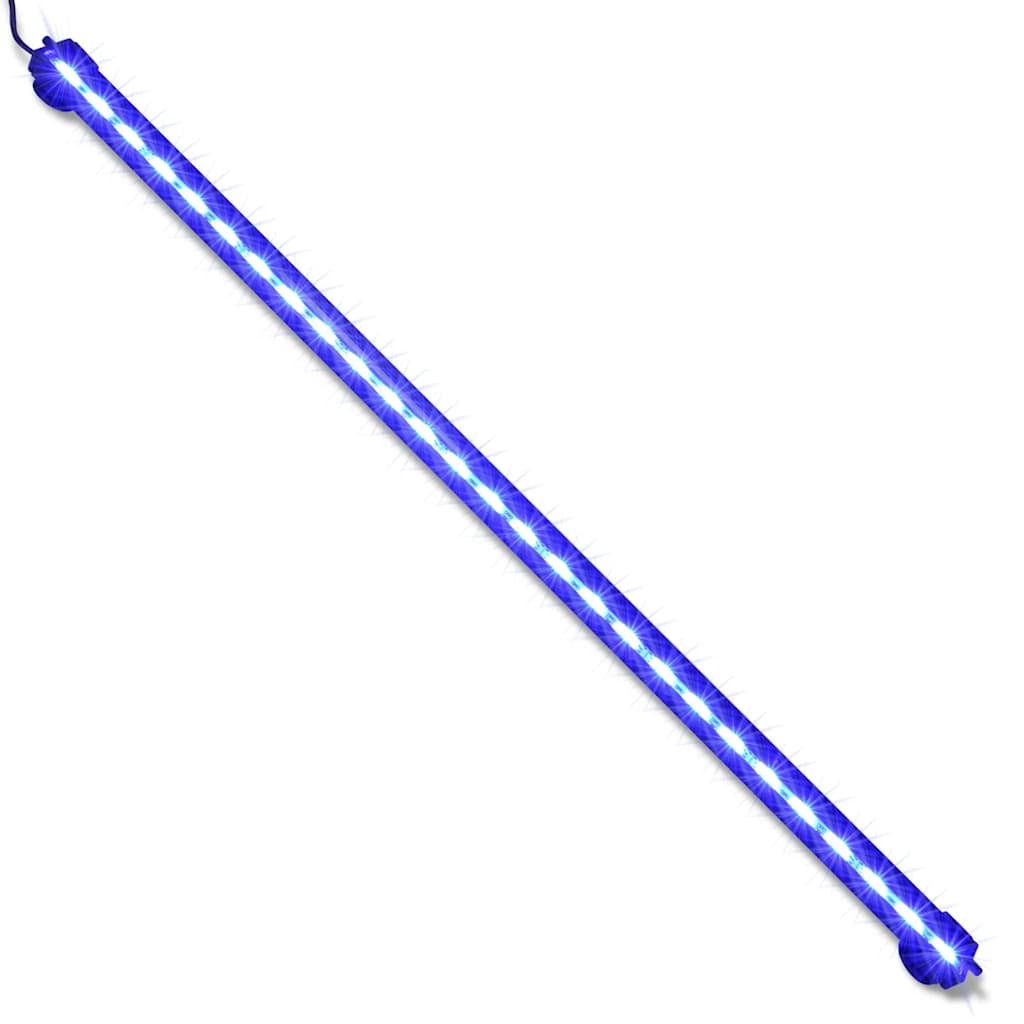 LED-akvarielampe med boblefunktion 71 cm RGB-farver