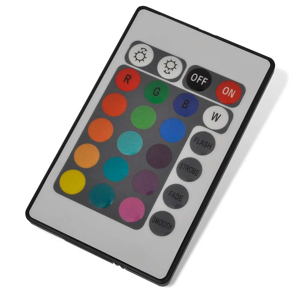 LED-akvarielampe med boblefunktion 94 cm RGB-farver