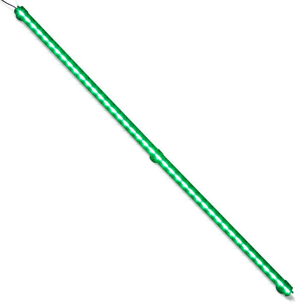 LED-akvarielampe med boblefunktion 107 cm RGB-farver