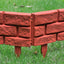 Plænekant 11 stk. murstensdesign