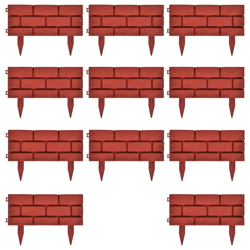 Plænekant 11 stk. murstensdesign