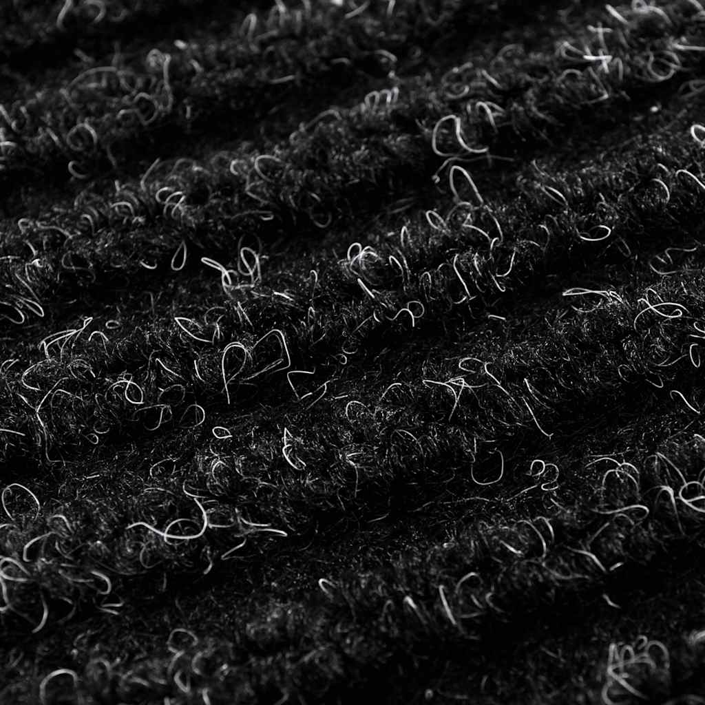 dørmåtte sort 90 x 150 cm PVC