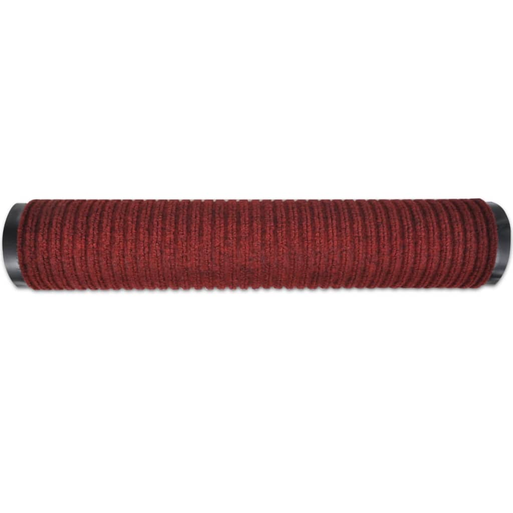 dørmåtte rød 90 x 120 cm PVC
