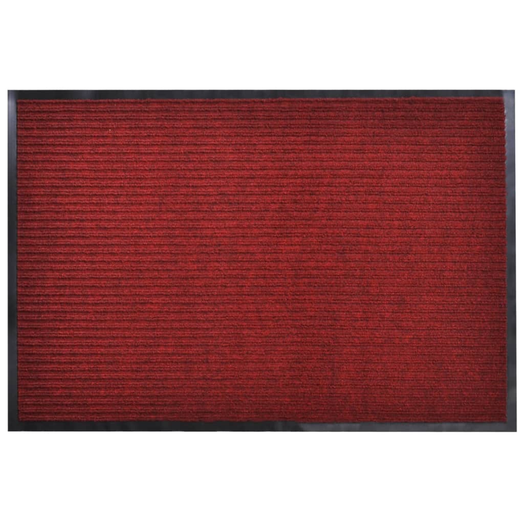 dørmåtte rød 120 x 180 cm PVC