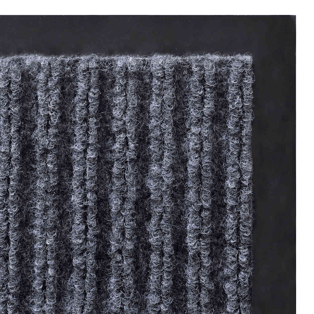 dørmåtte grå 90 x 60 cm PVC