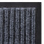 dørmåtte grå 90 x 120 cm PVC