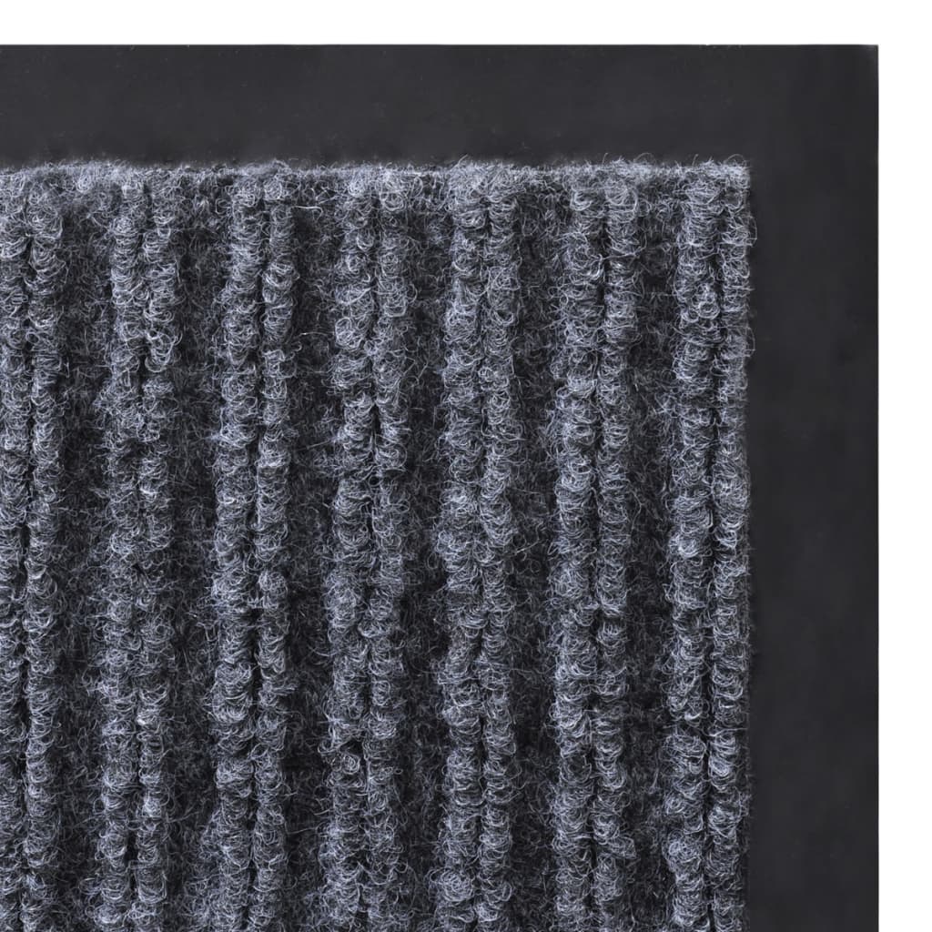 dørmåtte grå 90 x 150 cm PVC