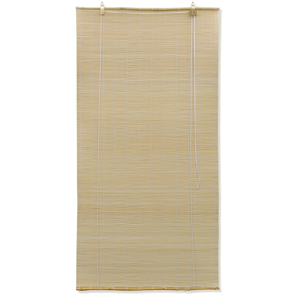 rullegardin 100x160 cm naturlig bambus