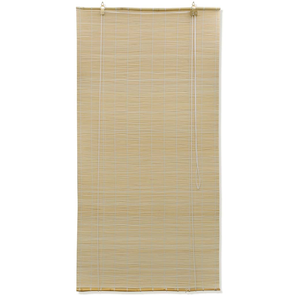 rullegardin 140x160 cm naturlig bambus
