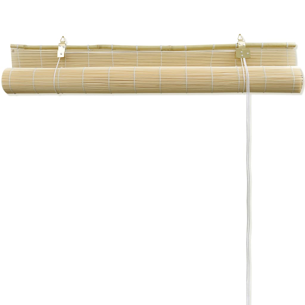 rullegardin 150x220 cm naturlig bambus