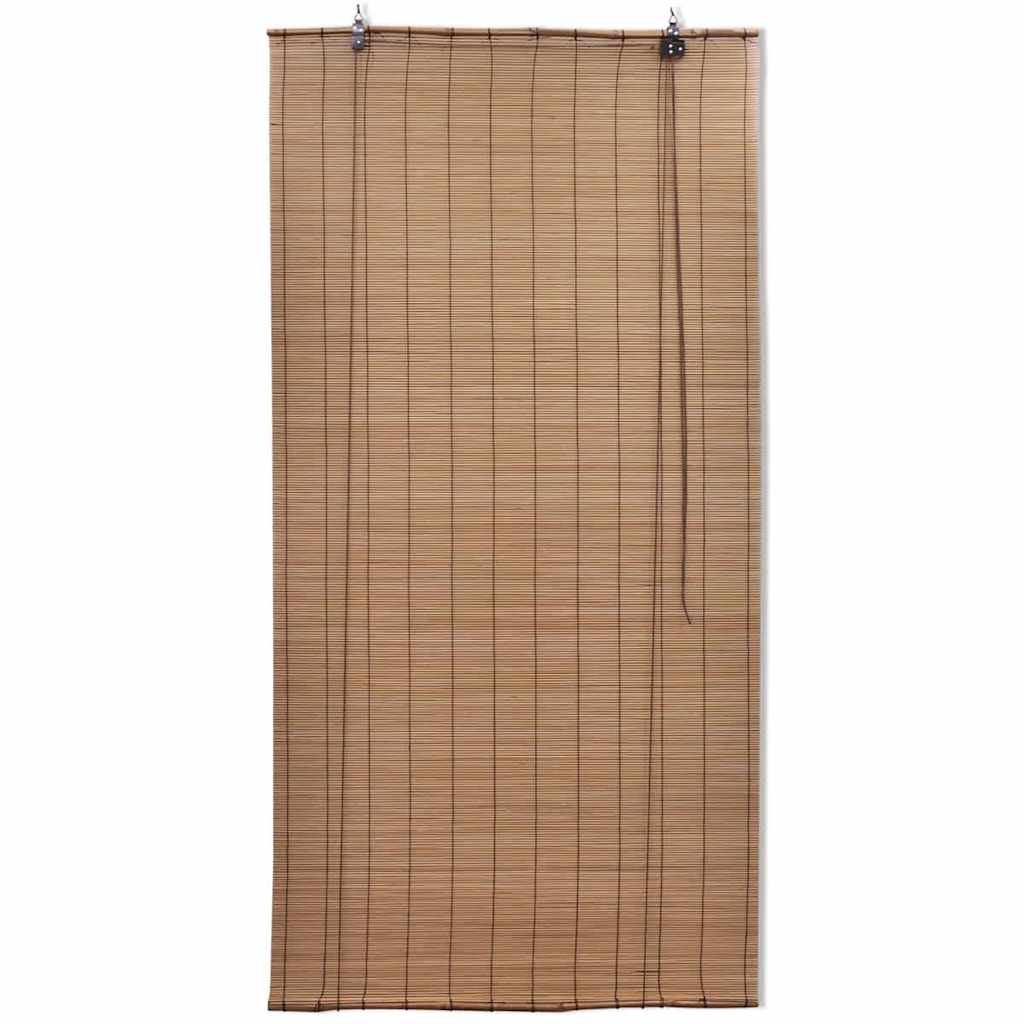 rullegardin 80x160 cm bambus brun