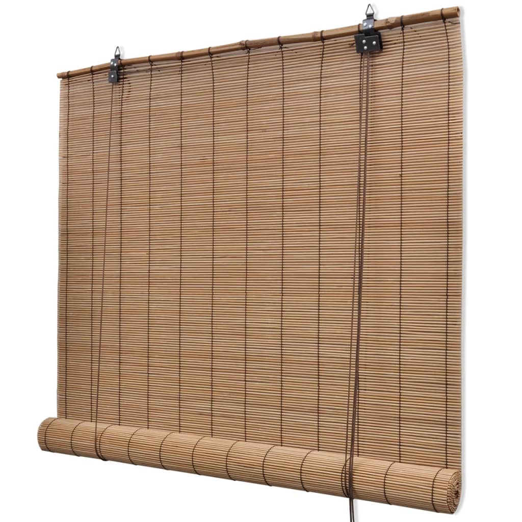 rullegardiner 120x220 cm bambus brun