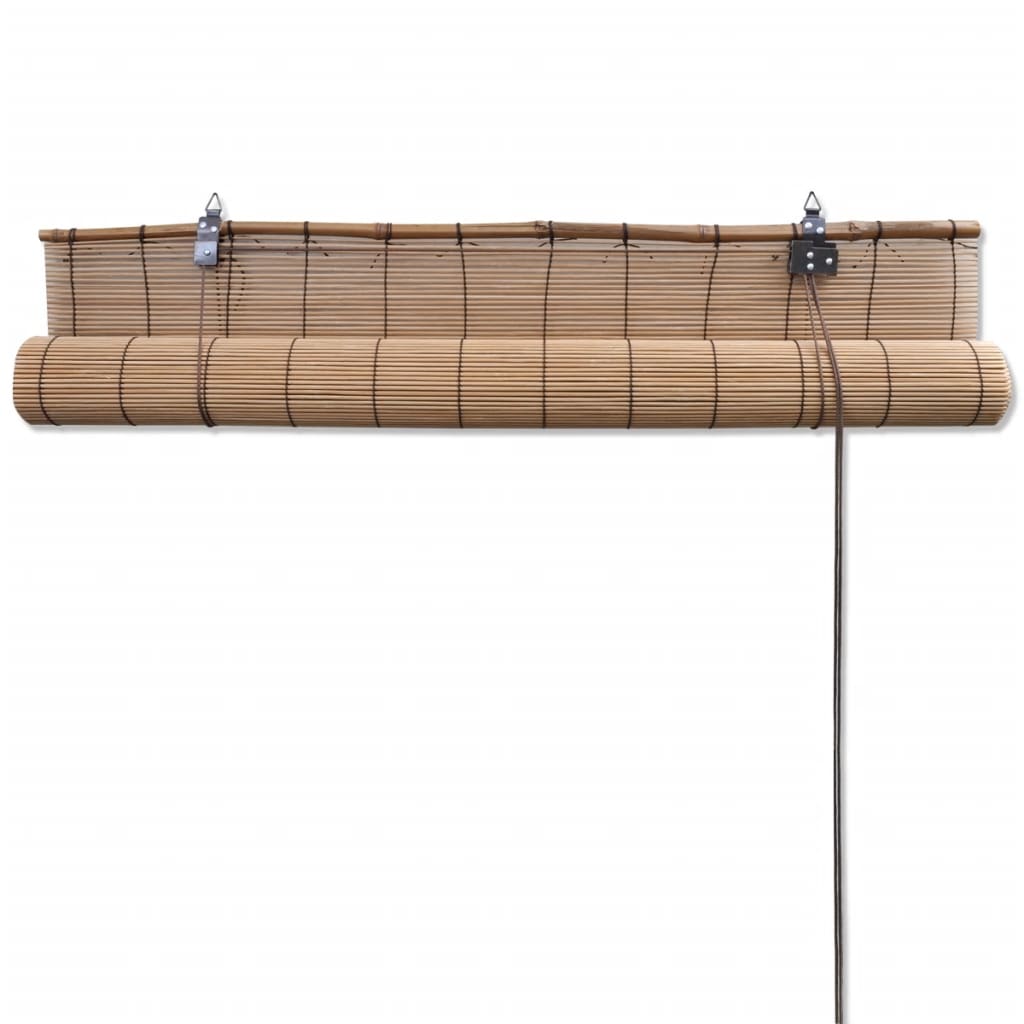 rullegardiner 120x220 cm bambus brun