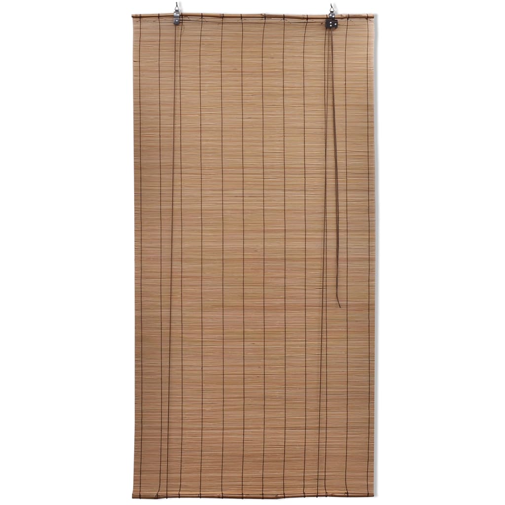 rullegardin 140x160 cm bambus brun