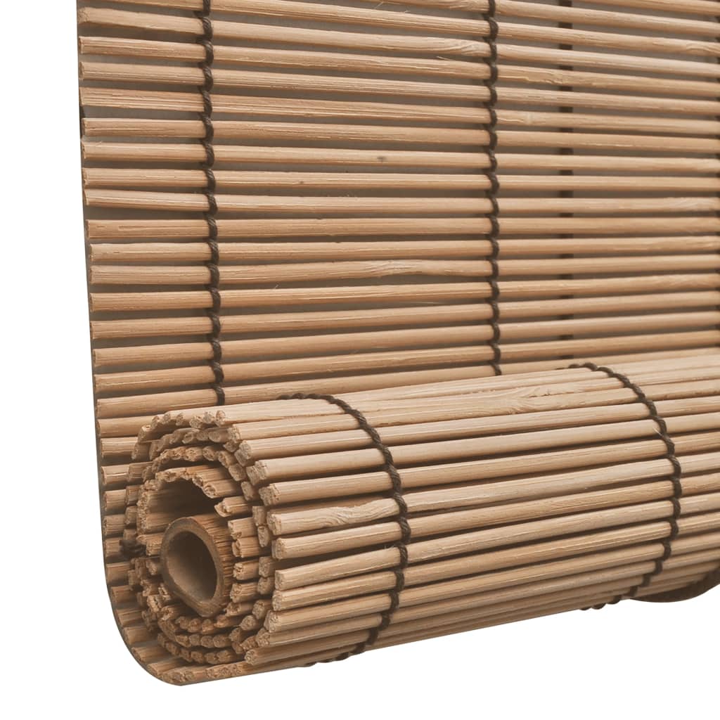 rullegardin 140x160 cm bambus brun
