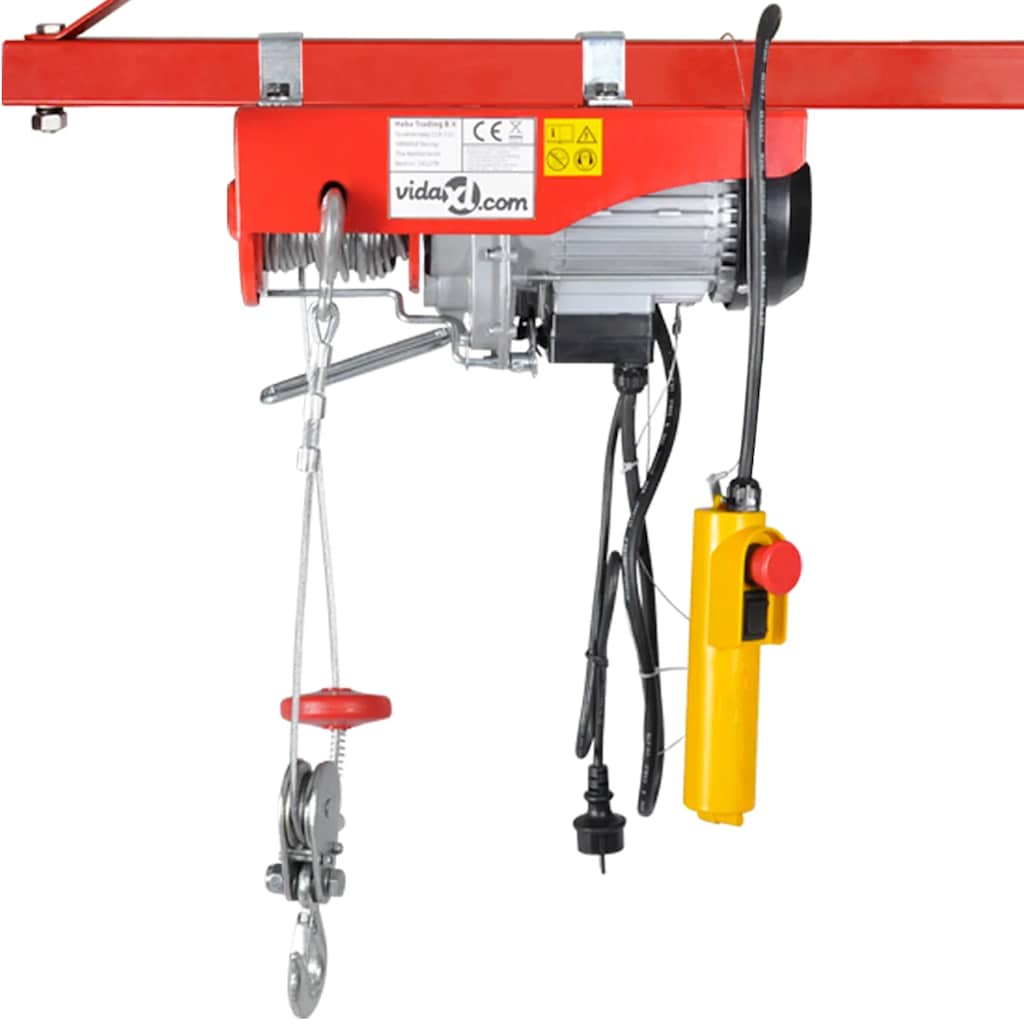 elektrisk hejseværk 1000 W 200/400 kg