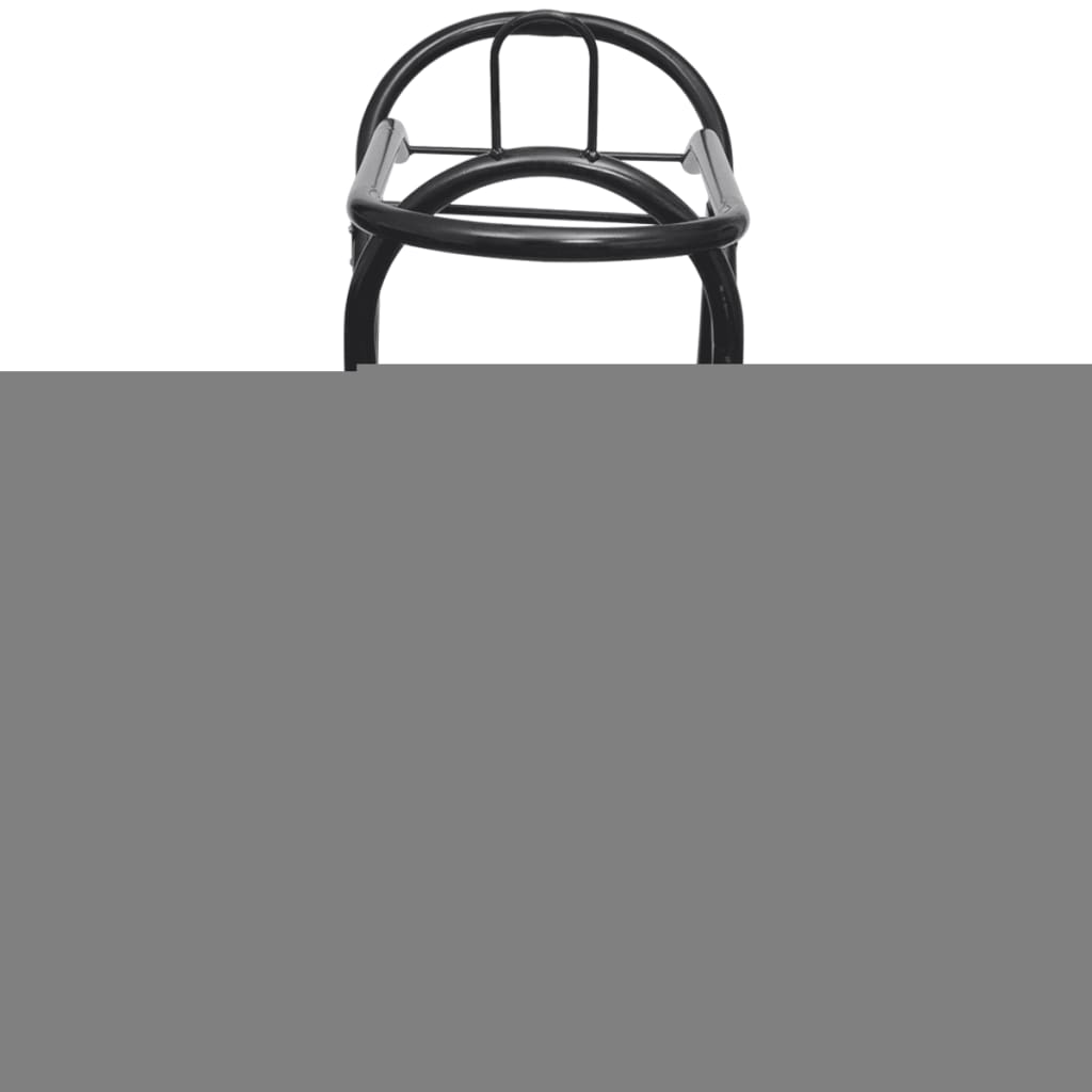Metal Sammenfoldelig Saddle Rack med hjul