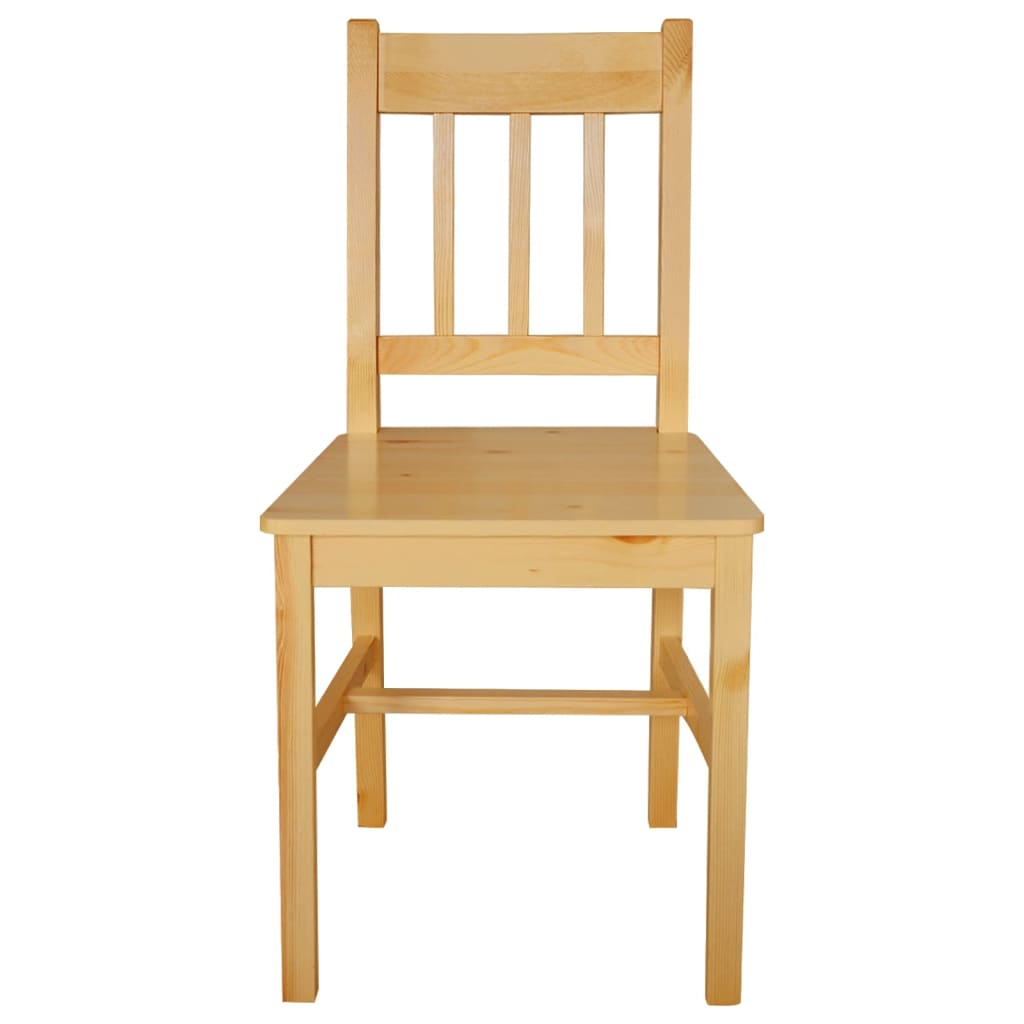 spisebordsstole 4 stk. fyrretræ