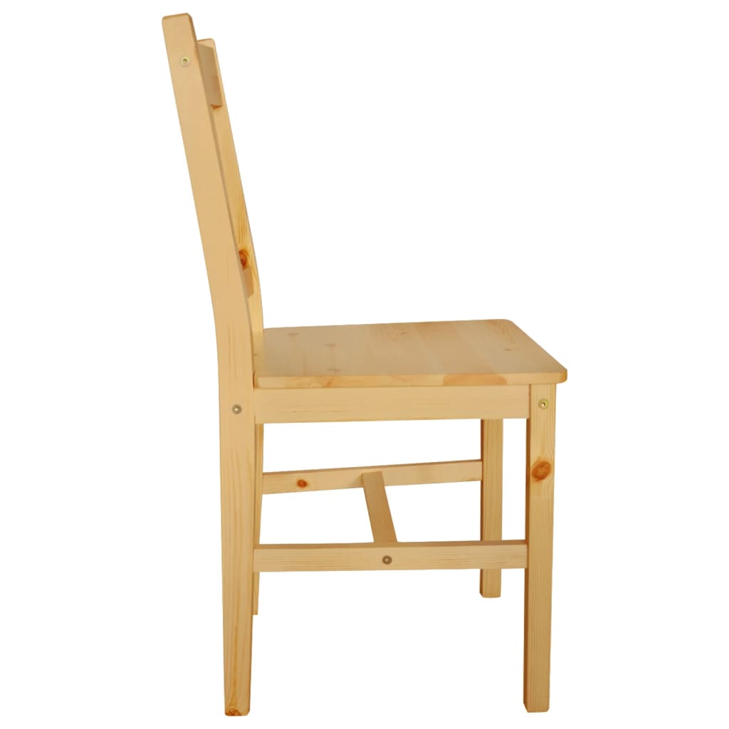 spisebordsstole 4 stk. fyrretræ