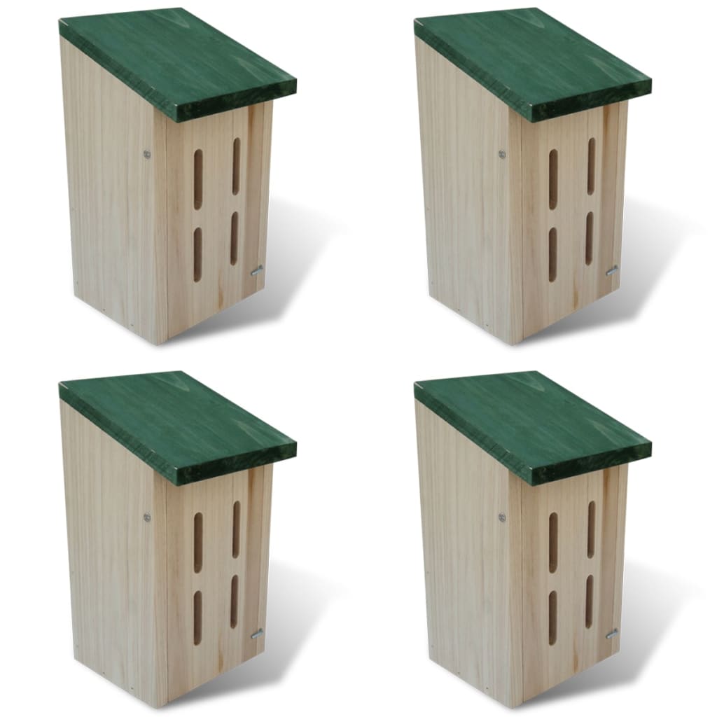 sommerfuglehus 14x15x22 cm sæt med 4