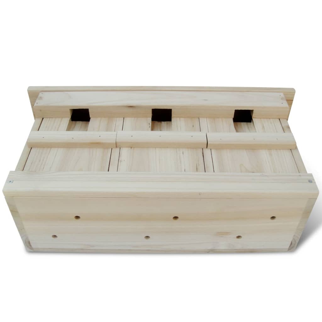 redekasse til spurve 44 x 15,5 x 21,5 cm