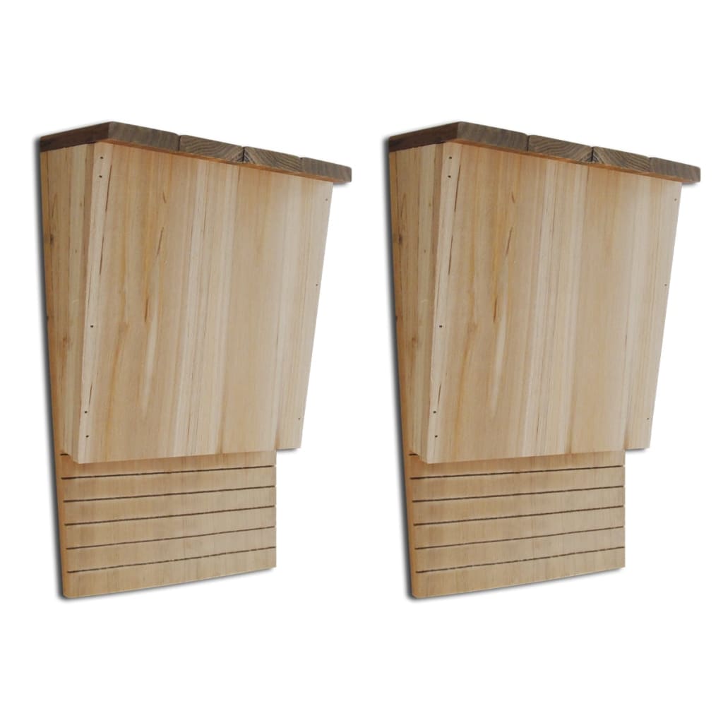 flagermuskasse 2 stk. 22 x 12 x 34 cm