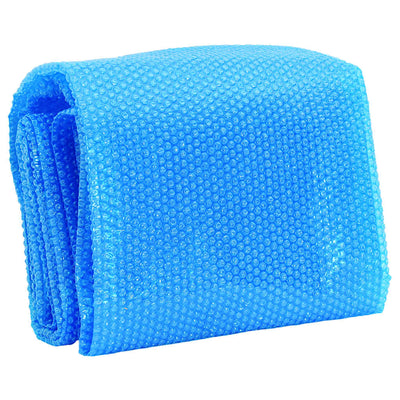 rundt poolovertræk 488 cm PE blå