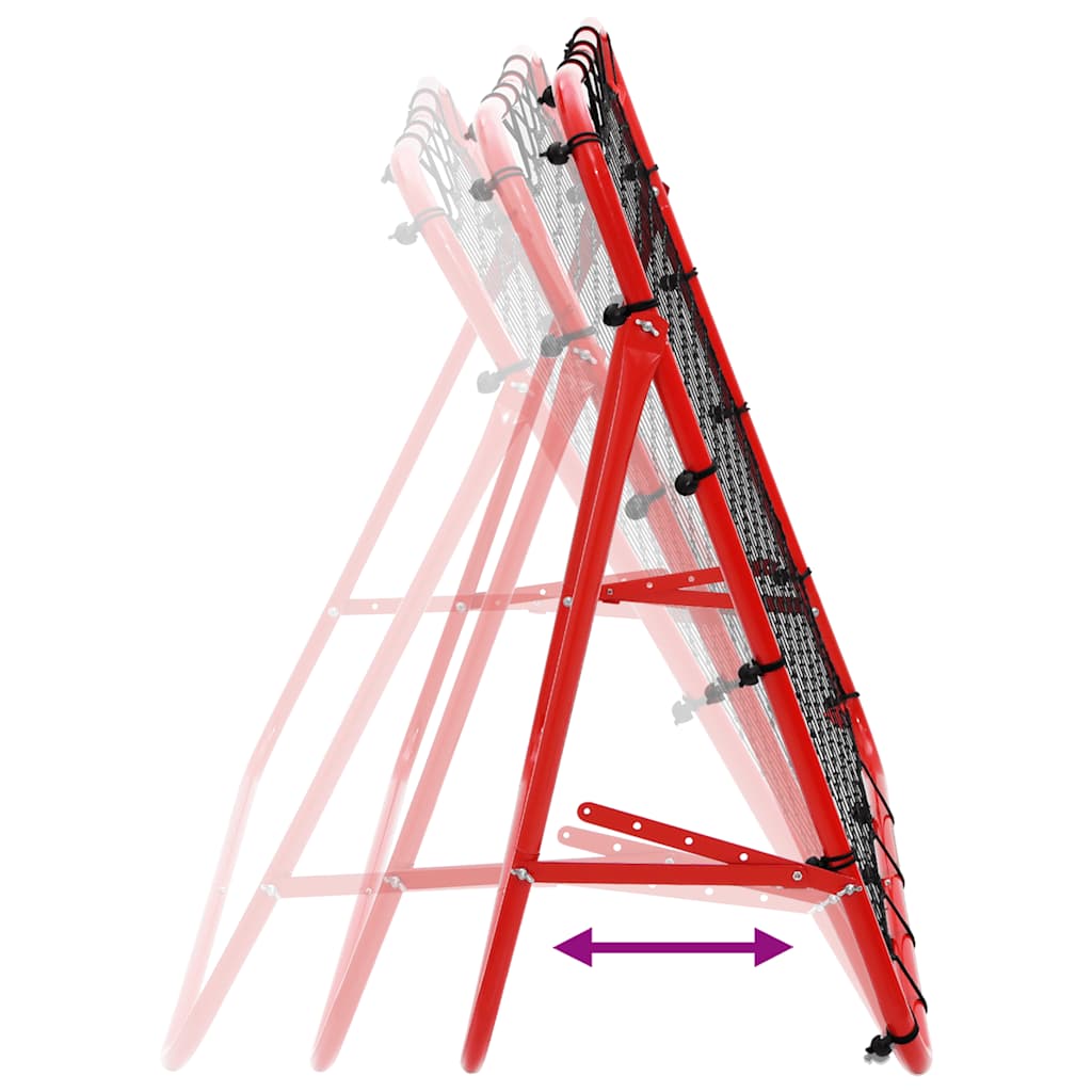 rebounder til fodbold 100x100 cm justerbar