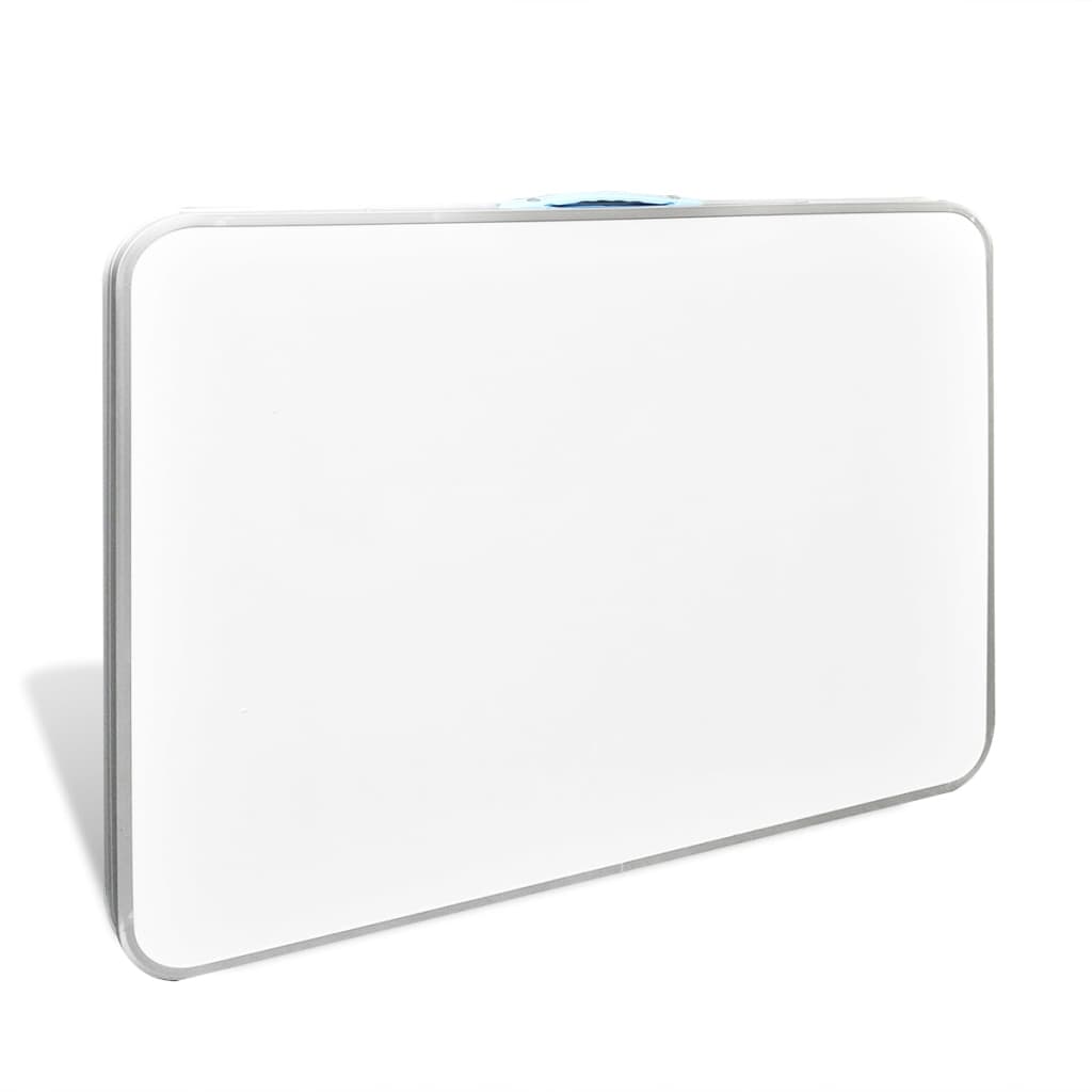 Sammenfoldeligt campinbord med metalramme 80 x 60 cm