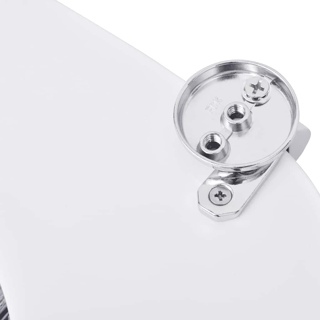 Toiletbræt med MDF Låg Gammelt Træ Design